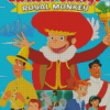 Curious George Diamond Painting