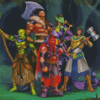 Dnd Party Characters Diamond Painting