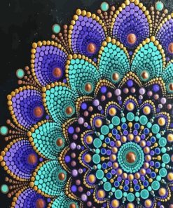 Dotting Mandala Diamond Painting
