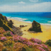 Cornwall Beach Diamond Painting