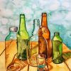 Glass Bottles Diamond Painting