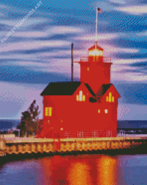 Holland Lighthouse Diamond Painting