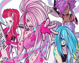 Jem And The Holograms Diamond Painting