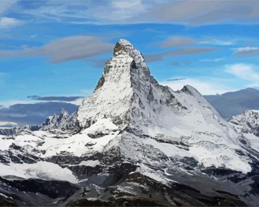 Matterhorn Zermatt Diamond Painting