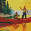 Men Fishing Diamond Painting