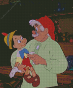 Pinocchio Diamond Painting