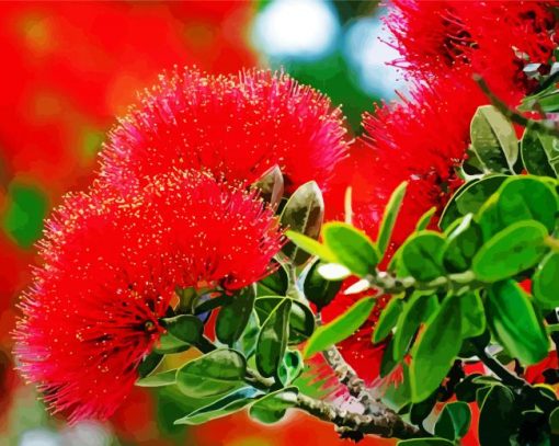 Pohutukawa Diamond Painting