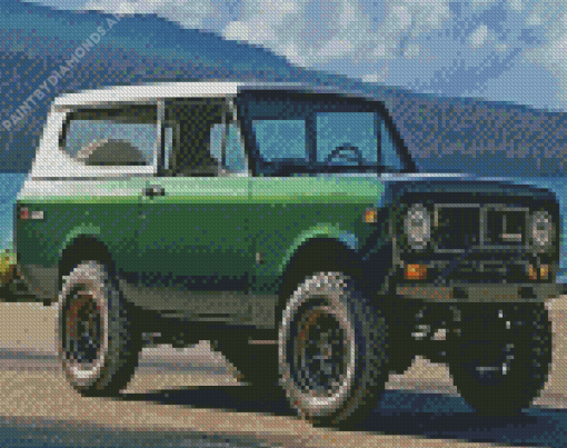 Scout II Car Diamond Painting