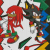 Shadow And Knuckles Diamond Painting