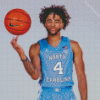 Tar Heels Basketballer Diamond Painting