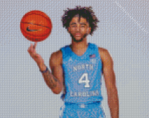 Tar Heels Basketballer Diamond Painting