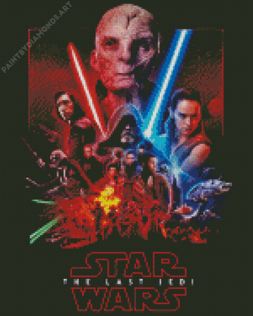 The Last Jedi Star Wars Diamond Painting