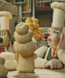 Wallace And Gromit Diamond Painting