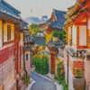 Bukchon Hanok Diamond Painting