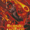 Burn Horse From Hell Diamond Painting