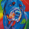 Cute Rottweiler Diamond Painting