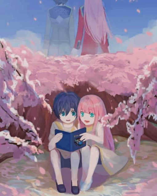 Darling In The Franxx Diamond Painting