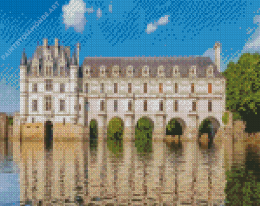 Loire Valley Castle Diamond Painting
