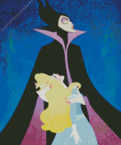 Maleficent Sleeping Diamond Painting