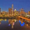 Austin Skyline Diamond Painting