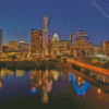 Austin Skyline Diamond Painting