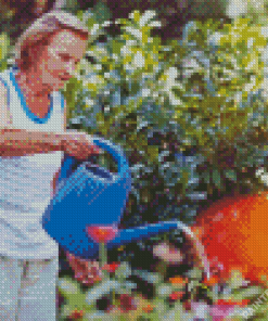 Garden Woman Diamond Painting