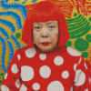 Artist Yayoi Kusama Diamond Painting