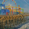 Santa Monica Pier Diamond Painting