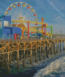 Santa Monica Pier Diamond Painting