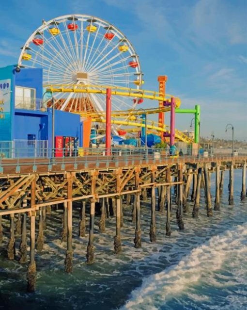 Santa Monica Pier Diamond Painting