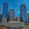 Texas Houston City Diamond Painting