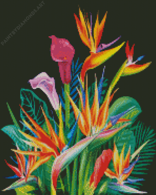 Bird Of Paradise Diamond Painting