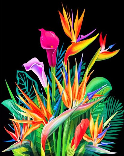 Bird Of Paradise Diamond Painting