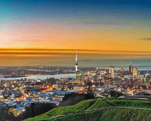 Auckland New Zealand Diamond Painting