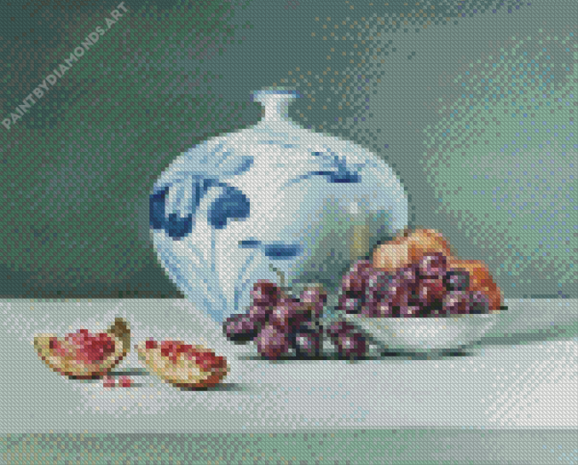 Chinese Vase Diamond Painting