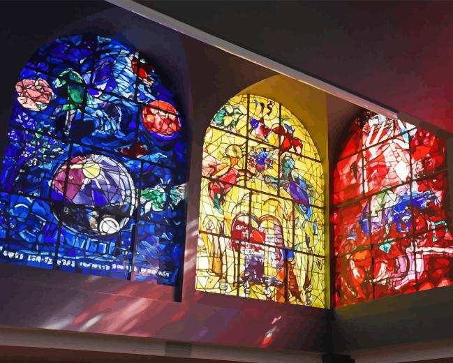 Chagall Windows Diamond Painting