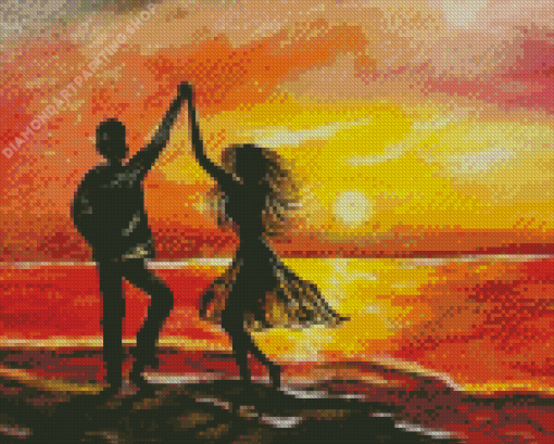 Couple Dancing Diamond Painting