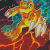 Digimon Agumon Diamond Painting