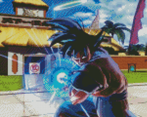 Goku Xenoverse Diamond Painting