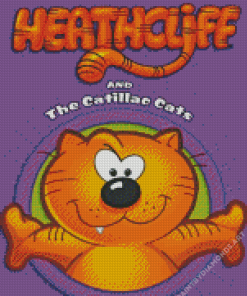 Heathcliff And The Catillac Cats Diamond Painting