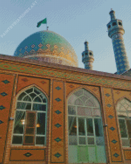 Tehran Mosque Diamond Painting
