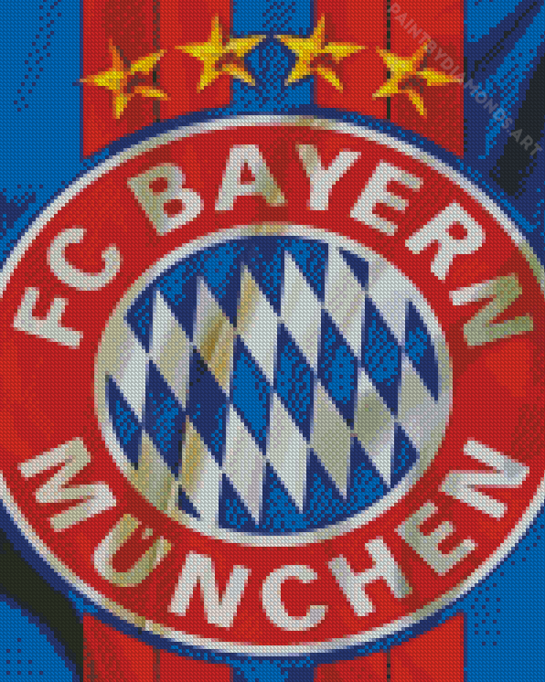 Bayern Munich Logo Diamond Painting