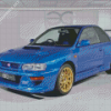Blue Subaru Impreza Diamond Painting