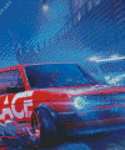 Need For Speed Game Diamond Painting