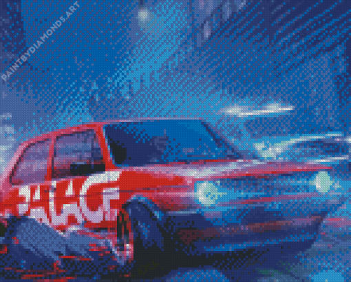 Need For Speed Game Diamond Painting