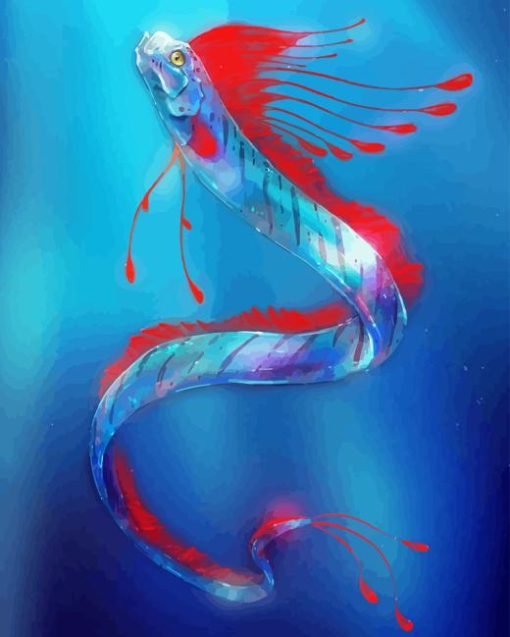 Oarfish Underwater Diamond Painting