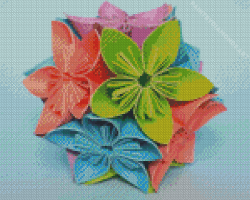 Origami Kusudama Diamond Painting