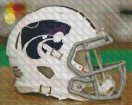Kansas State Helmet Diamond Painting