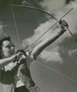 Archer Woman Diamond Painting