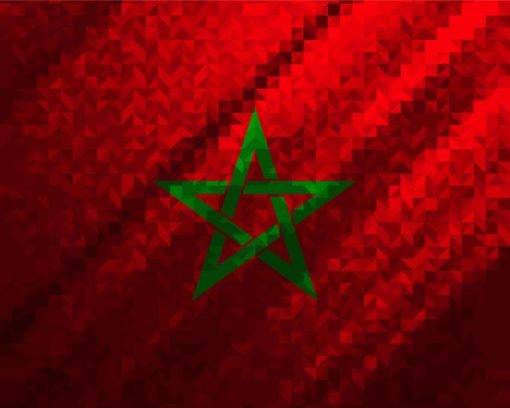 Moroccan Flag Diamond Painting